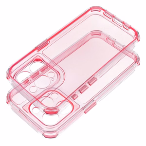 MATRIX CLEAR kotelo iPhone 16 Pro Max pinkki