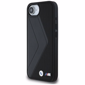 BMW Oversized Stripes MagSafe Suojakuori iPhone 16e:lle - Musta