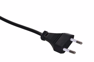 Savio CL-100 virtajohto musta 1.8 m IEC Type E (3.4 mm, 3.1 mm) IEC C7