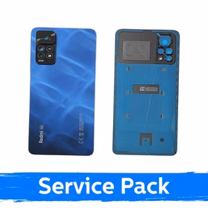 Back Cover Compatible With Xiaomi Redmi Note 11 Pro / Atlantic Blue / (Service Pack)