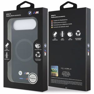 BMW M Silicon Logo MagSafe Case for iPhone Air - Black