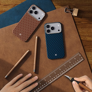 Benks Magnetic Armor Air Grid Kevlar -suojakuori Metal Frame 600D (H070) iPhone 17 Pro Max:lle, oranssi