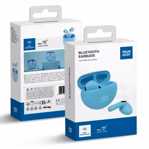 Wireless earbuds BLUE STAR Circle Beat TX3 TWS blue