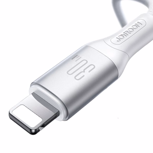 Joyroom S-A28 Flash Series 30W USB-C to Lightning cable 1m - white