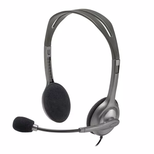 Logitech H111 stereo harmaat kuulokkeet 981-000593