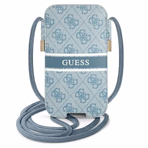 Guess Laukku GUPHM4GDBL 6,1 sininen kovakuori 4G Stripe
