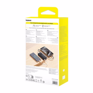 Powerbank Baseus OS Free2Pull 10000mAh 30W +kaapeli (musta)