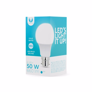 Forever Light LED-lamppu B22 A60 6W 230V 6000K 660lm