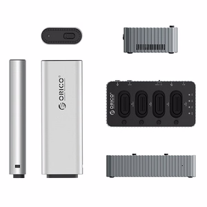 Orico IT48N-C 4-Disk Docking Station with M.2 NVME Clone Function - Gray