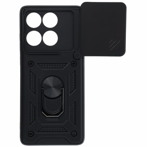 Slide Camera Armor Suojakuori Motorola Edge 60 5G:lle musta