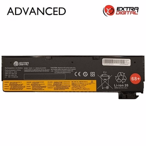 Kannettavan tietokoneen akku LENOVO 45N1127, 68+, 2000 mAh, Extra Digital Advanced