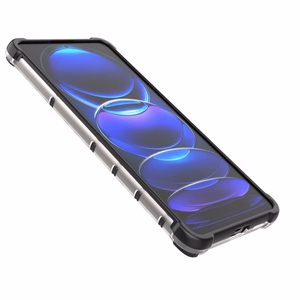 Honeycomb case for Xiaomi Redmi Note 12 Pro+ armored hybrid cover black