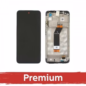 LCD-näyttö yhteensopiva Xiaomi Redmi 10 (2022) musta kehyksellä OEM