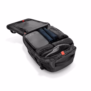 Tech-Protect Defender S40 Reppu Ryanair & Wizzair:lle, 20L kannettava - Musta