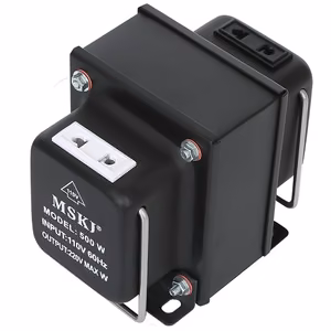 Jännitemuuntaja 110 VAC-220 VAC / 220 VAC-110 VAC, 500 VA