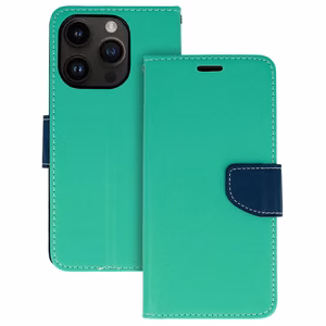 Fancy Case for Samsung Galaxy A42 5G Mint-Navy
