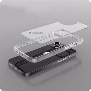 Tech-Protect FlexAir Hybrid iPhone 15 Suojakuori - läpinäkyvä