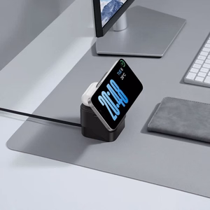 Baseus BS-W531 MagSafe / Qi USB-C 20W 2-in-1 langaton laturi - musta