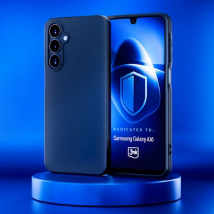 3mk Matt Case Samsung Galaxy A16:lle - Musta