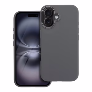 Suojakuori iPhone 16:lle Forcell F-Protect Frame Premium yhteensopiva MagSafen kanssa harmaa