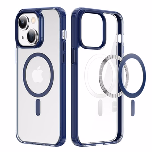 Dux Ducis Clin2 tapauksessa iPhone 14 Plus magneettinen MagSafe kansi sininen