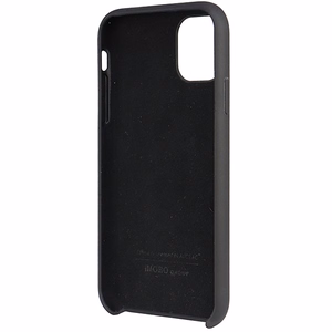 Audi Silikoninen Suojakuori iPhone 11 / Xr 6.1 musta/musta kova kuori AU-LSRIP11-Q3/D1-BK