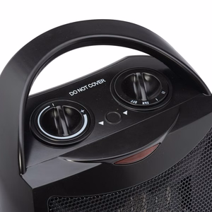Keraaminen puhallinlämmitin 1500W RC-K-398 musta