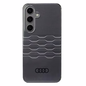 Audi IML Geometric Pattern Suojakuori S24 S921 Musta/Musta Kova Suojakuori AU-IMLS24-A6/D3-BK