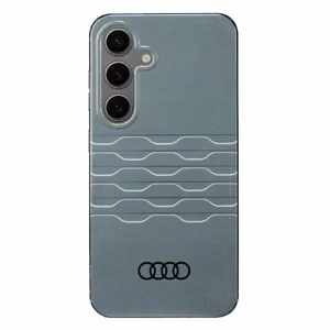 Audi IML Geometric Pattern Suojakuori S24 S921 Harmaa/Harmaa Kova Suojakuori AU-IMLS24-A6/D3-GY