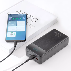 XO PR201 65W/30000mAh virtapankki kannettavalle, musta