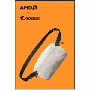 Gigabyte AORUS AMD – olkahihnalaukku, harmaa
