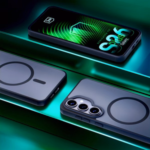 Samsung Galaxy S26+ – 3mk Smoke MagCase puhelimen suojakuori