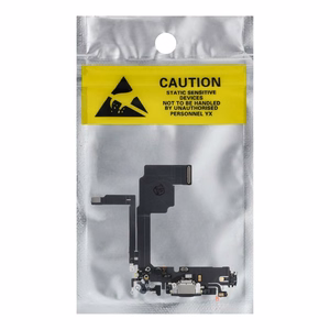 Latausflex USB IPHONE 15 Pro:lle musta OEM