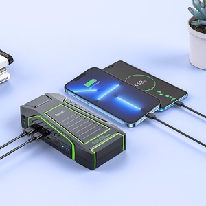 Varavirtalähde (f) Hoco 10000 mAh 3A QS1 auton apukäynnistimellä musta