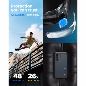 Spigen Tough Armor -suojakuori Samsung Galaxy A57 5G:lle - tummansininen