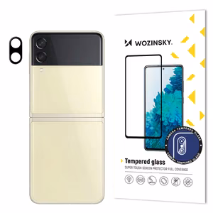 Wozinsky Full Camera Glass 9H Full Camera karkaistu lasi Samsung Galaxy Z Flip 3:een