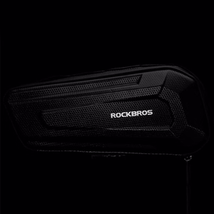 Rockbros B66 vedenpitävä polkupyörän runkolaukku - musta