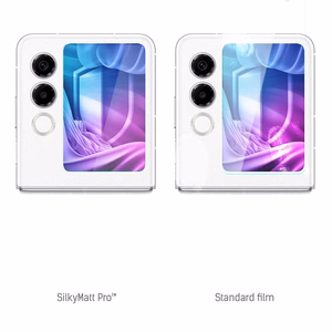 Nubia Flip 2 (front) – 3mk Silky Matt Pro puhelimen näytönsuoja