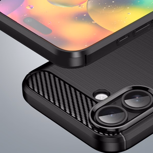 Carbon Suojakuori iPhone 17:lle - Musta