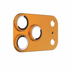 Benks Karkaistu lasi Glass Warrior Metal Integrated Lens Protector (C070) iPhone 17 Pro Max:lle (linssi 3 kpl) oranssi