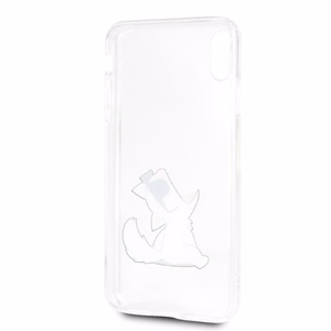 Karl Lagerfeld Choupette Fun iPhone Xs Max Case - Transparent
