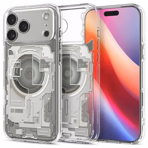 Spigen Ultra Hybrid Mag Magsafe Suojakuori iPhone 17 Pro:lle Zero One Natural Titanium
