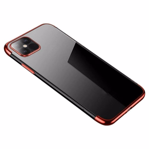 Kirkas väri tapauksessa geeli kansi tapauksessa metallinen kehys Xiaomi Redmi Note 11 Pro 5G / 11 Pro punainen