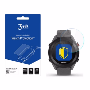 Garmin Approach S12 – 3mk Watch Protection FlexibleGlass älykellon näytönsuoja
