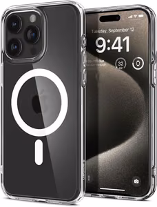 Spigen Ultra Hybrid MagSafe Suojakuori iPhone 15 Pro Max 6,7 valkoinen
