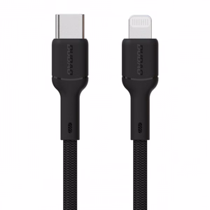 Dudao L9X 30W USB-C - Lightning Kaapeli 2m - Musta
