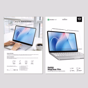 AmazingThing Radix MagClear kalvo MacBook Neo 13"