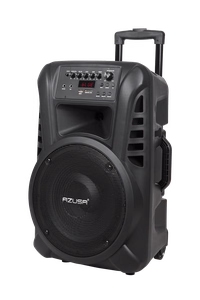 Aktiivikaiutin, 2 langatonta mikrofonia, SD, Bluetooth, USB, 12 tuumaa, 40 W