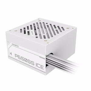GIGABYTE GP-P650SS ICE 650 Watts Efficiency 80 PLUS SILVER PFC Active MTBF 100000 hours GP-P650SSICE (Power Supply)