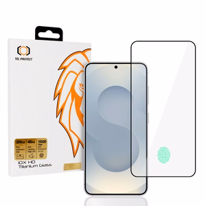 Tel Protect 10X HD Titanium karkaistu lasi Samsung Galaxy S25 Plus/S24 Plus:lle (sormenjälkitunnistuksella)